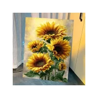 Paint by Numbers – Bouquet of Sunflowers