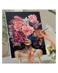 Paint by Numbers – Flower Head