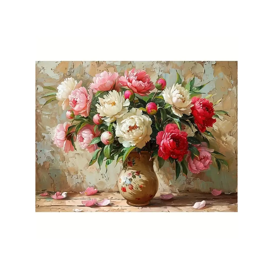 Paint by Numbers - Flowers in Vase