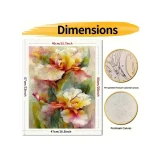 Paint by Numbers - Iris Flowers