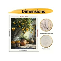 Paint by Numbers – Lemon Tree