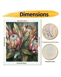 Paint by Numbers – Protea Bunch