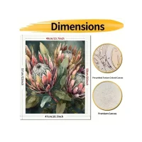 Paint by Numbers – Protea Bunch