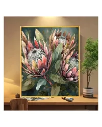 Paint by Numbers – Protea Bunch