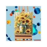 Paint by Numbers - Sunflowers in Jar