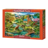 Puzzle - Idyllic House with Horses (2000pce)