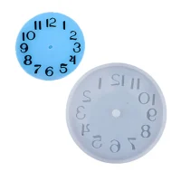 Silicone Mould – Clock Arabic