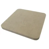 Wooden Square Filleted Coaster - 6mm