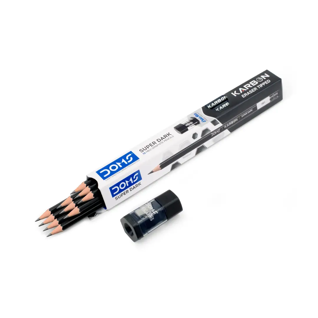 Doms Karbon Pencils - Super Dark HB