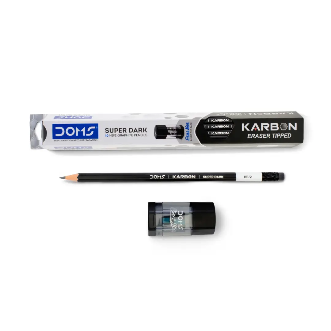 Doms Karbon Pencils - Super Dark HB