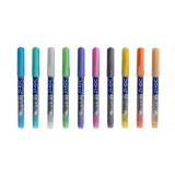 Doms Metallic Brush Pens - 10 Shades
