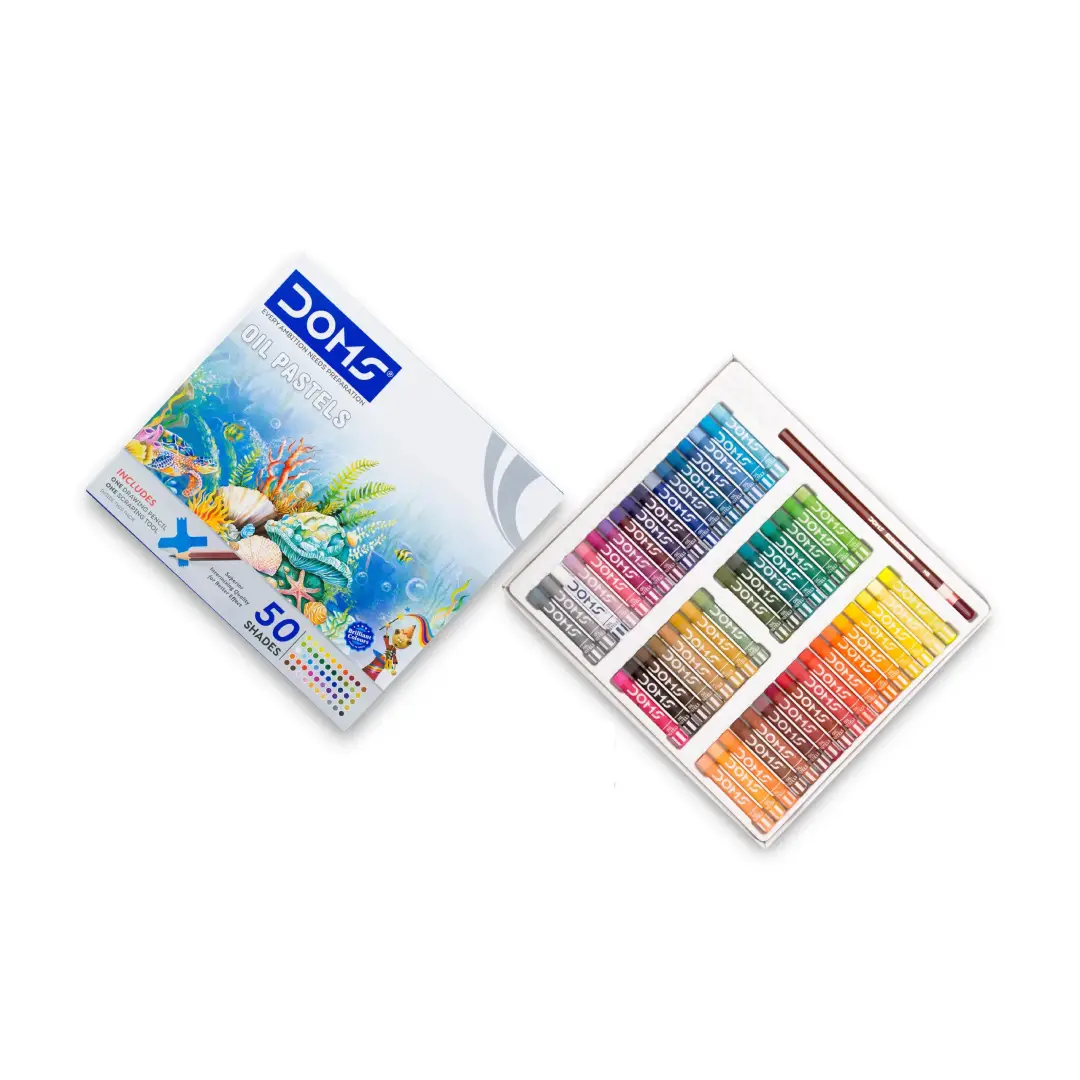Doms Oil Pastels - 50 Shades