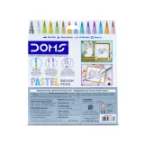 Doms Pastel Brush Pens - 12 + 2 Shades