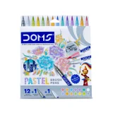Doms Pastel Brush Pens - 12 + 2 Shades