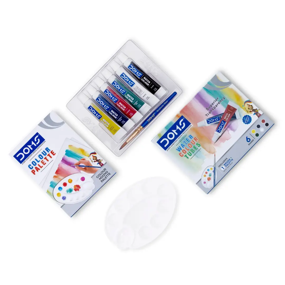 Doms Watercolour Tubes - 6 Shades