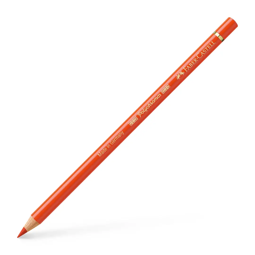 Faber Castell Polychromos - 115 Dark Cadmium Orange