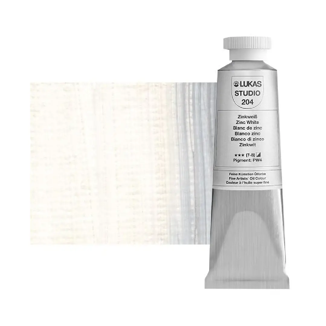 Lukas Studio Oil Paint - 37ml Zinc White