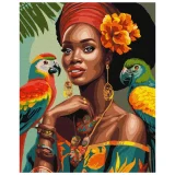 Paint by Numbers Ideyka - African Fashionista