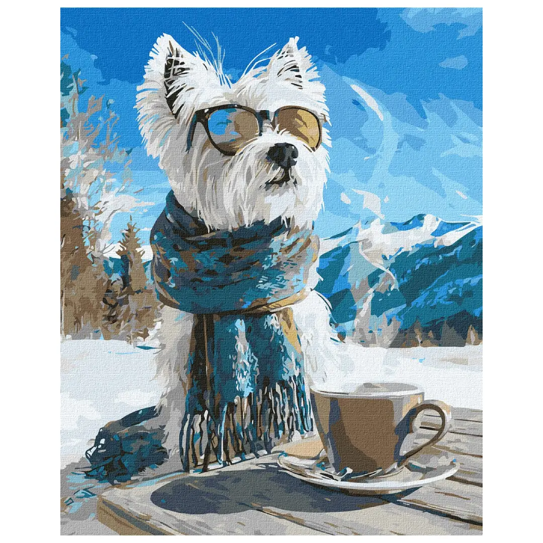 Paint by Numbers Ideyka - Alpine Pause