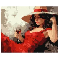 Paint by Numbers Ideyka – Girl In A Hat