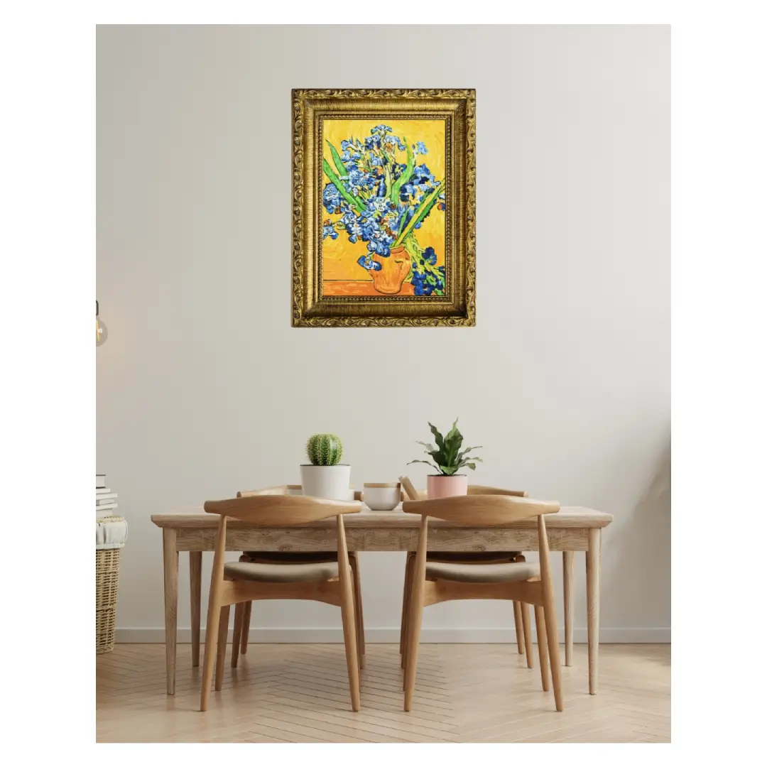 Paint by Numbers Ideyka - Irises In A Vase