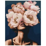 Paint by Numbers Ideyka - Mystery of Peonies