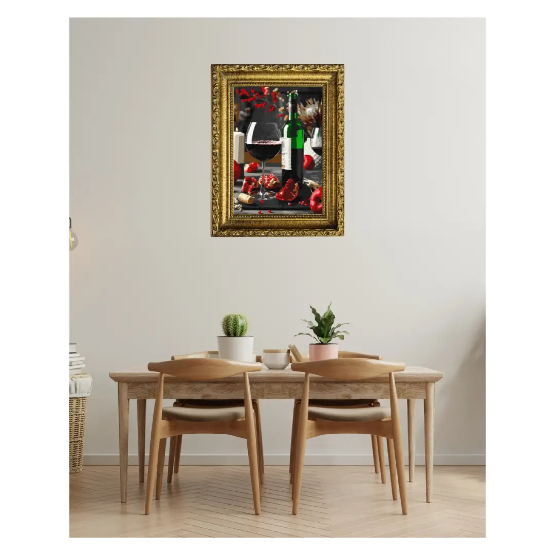Paint by Numbers Ideyka - Pomegranate & Wine