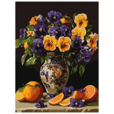 Paint by Numbers Ideyka - Sophisticated Violets