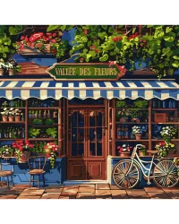 Paint by Numbers Ideyka – Valley of Flowers