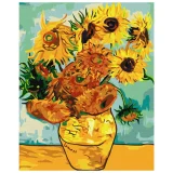 Paint by Numbers Ideyka - Van Gogh Sunflowers