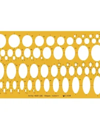 TechnoArt Ellipse Template 25°, 45° and 60°