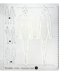 TechnoArt Figure Template – Female 1