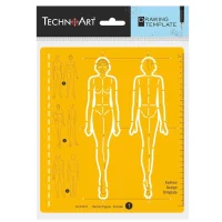 TechnoArt Figure Template – Female 1