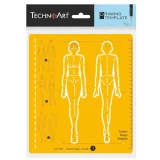 TechnoArt Figure Template - Female 1