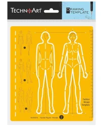 TechnoArt Figure Template – Female 2