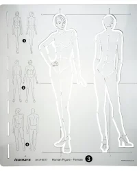 TechnoArt Figure Template – Female 3