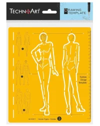 TechnoArt Figure Template – Female 3