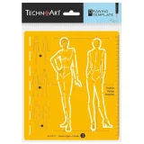 TechnoArt Figure Template - Female 3