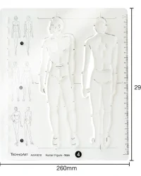 TechnoArt Figure Template – Male 4