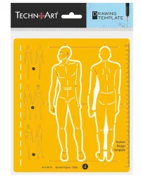 TechnoArt Figure Template – Male 4