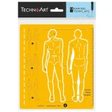 TechnoArt Figure Template - Male 4