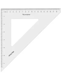 TechnoArt Set Square 45° 20cm