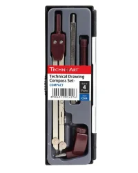 TechnoArt Technical Drawing Compass Set – Compact