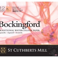 Bockingford Watercolour Paper Pad Hot Press