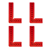 Clamp Square Set 90° - 80x18x50mm