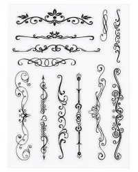 Clear Stamp – Ornate Borders