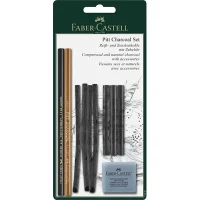 Faber Castell Pitt Charcoal Set 10pce