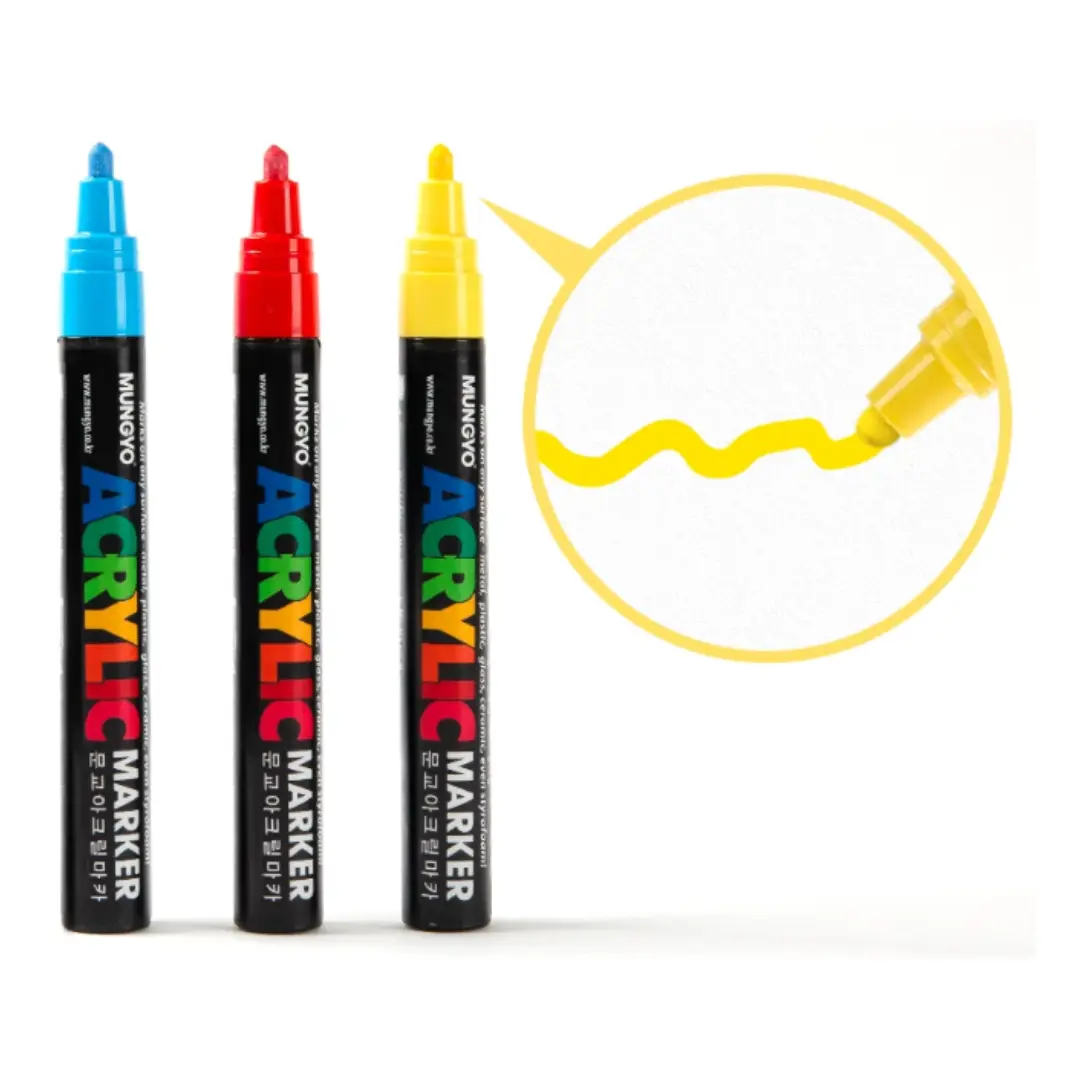 Mungyo Acrylic Marker - 12 Piece