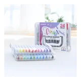 Mungyo Brush Acrylic Marker - 24 Piece