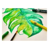 Mungyo Watercolour Crayons - 12 Piece